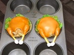 Turkey cupcakes (with stuffing). Image beaumontpete - flickr