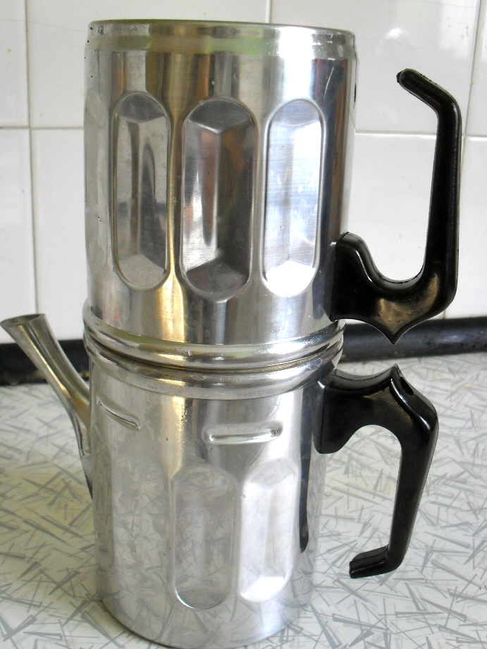 Stainless Steel Neapolitan Coffee Maker 9 cup -  by